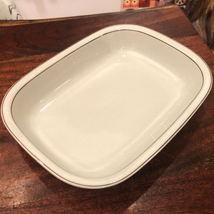 Vintage ARABIA of Finland Fennica Rectangle Serving Bowl Designed by Ulla Procope & Richard Lindh - Finnish Pottery Scandinavian Decor