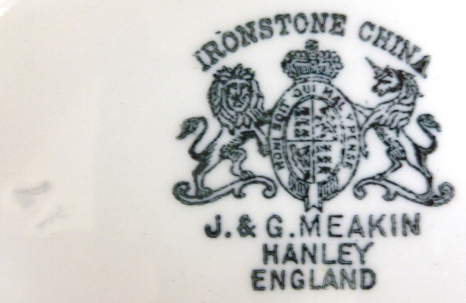 Antique J & G Meakin Hanley England Ironstone China 7 Etsy