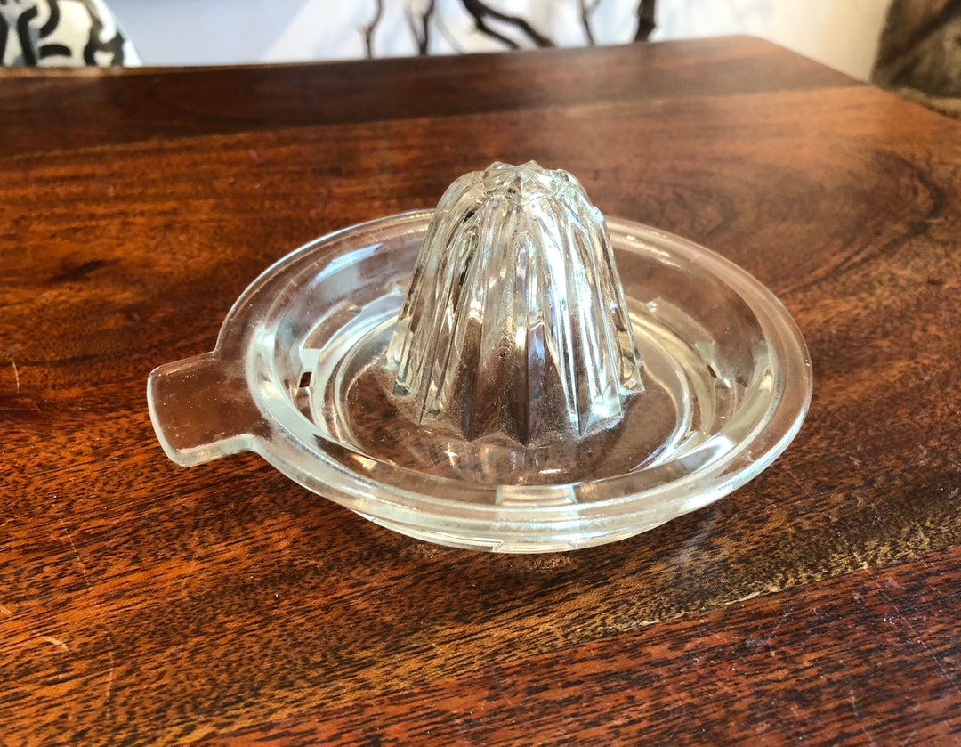 Antique Clear Glass Juicer - Antique Farmhouse Kitchen Decor - Antique ...