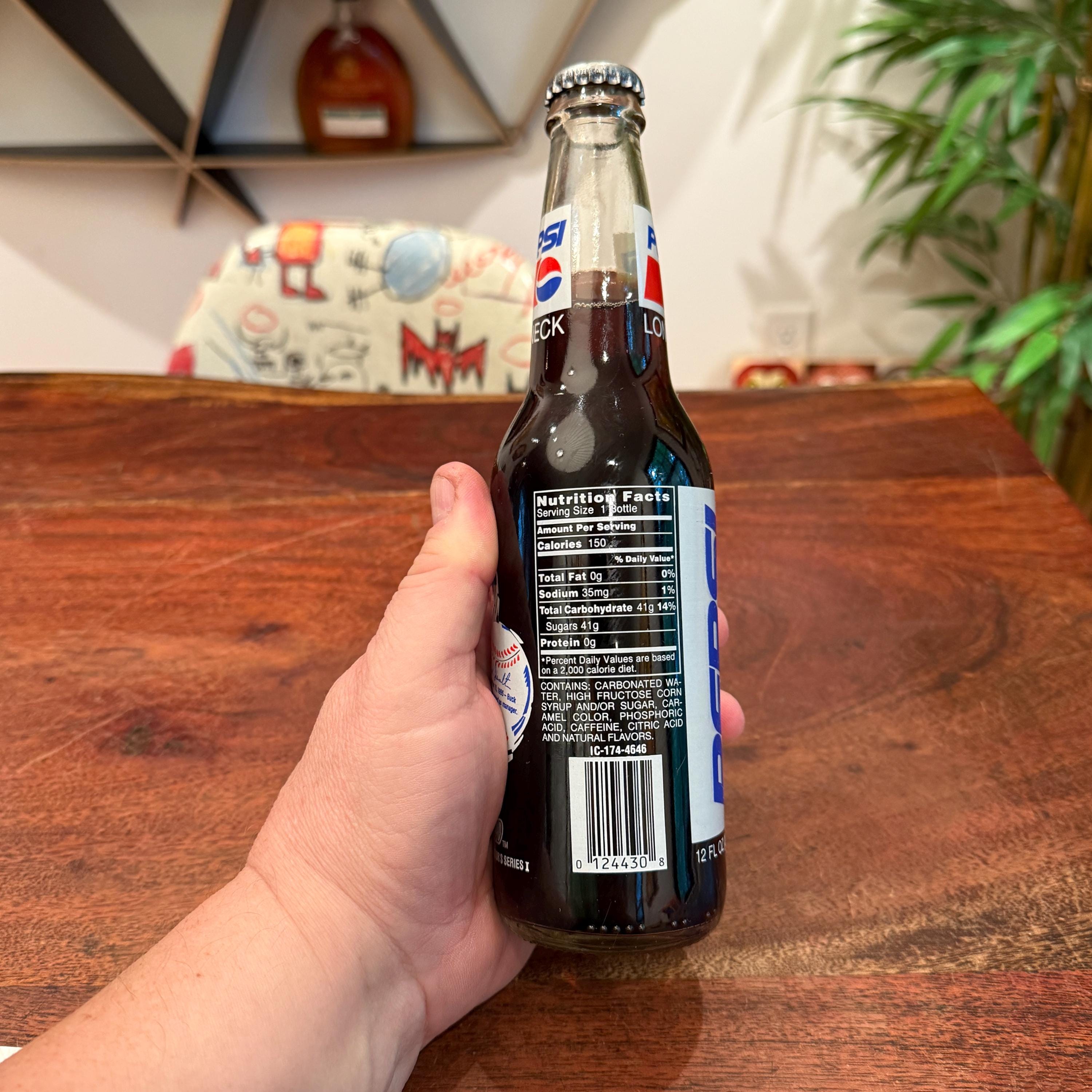 Vintage C. 1995 Pepsi Longneck Arizona Diamondbacks Baseball