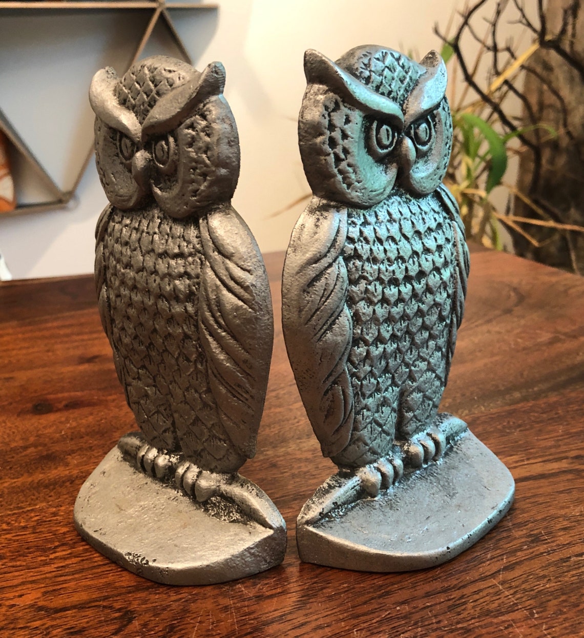 antique owl bookends antique owl bookends