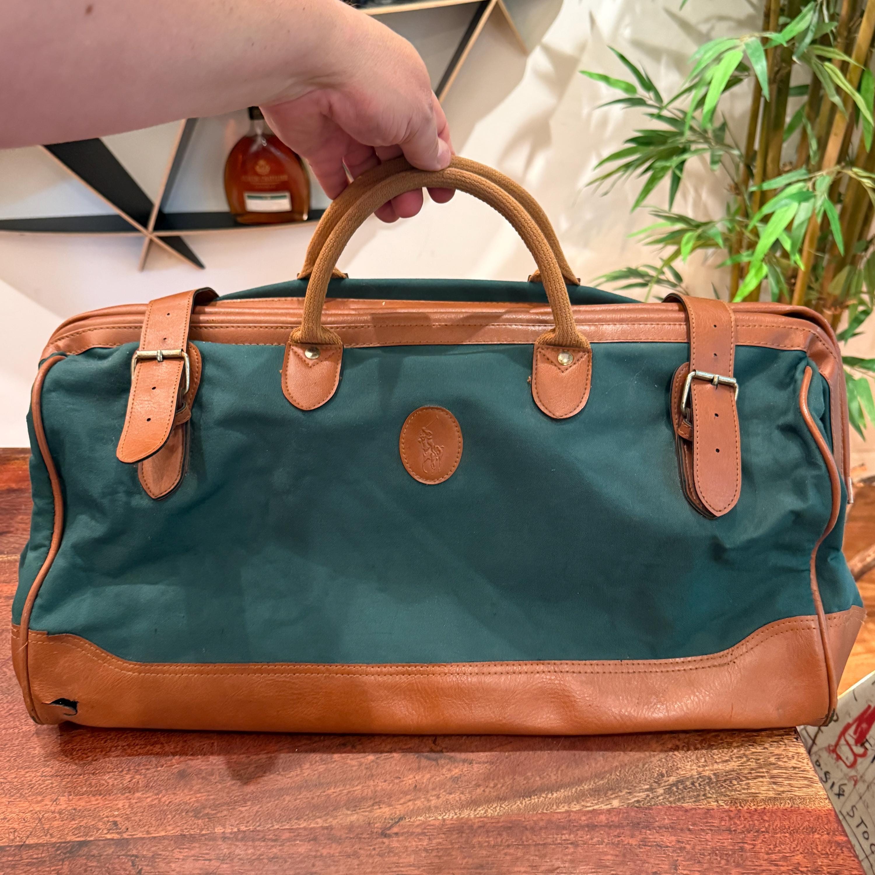 Ralph Lauren Vintage Travel Bag - Etsy