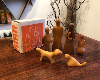 品多く Mid Sculptured Wooden Vitali Antonio 1968 C. Modern Century 彫刻・オブジェ