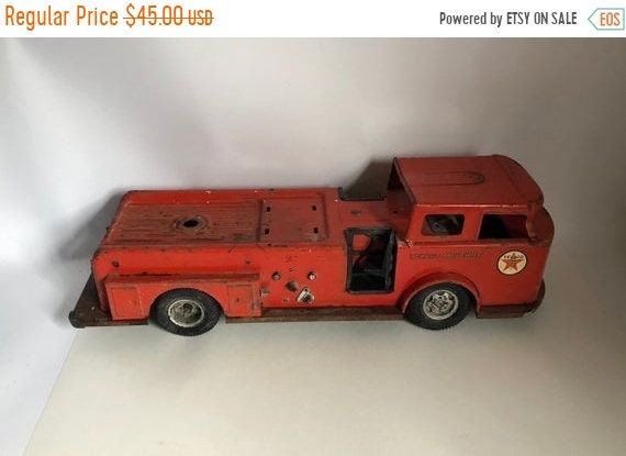 vintage texaco fire truck
