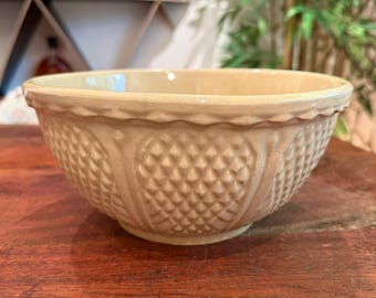 Ciotola da miscelazione/da portata antica in gres Robinson Ransbottom degli anni '40, 21,3 cm - Prezzo consigliato R.R.P. Company - # 207 8 Arredamento per la casa e la cucina in stile rustico
