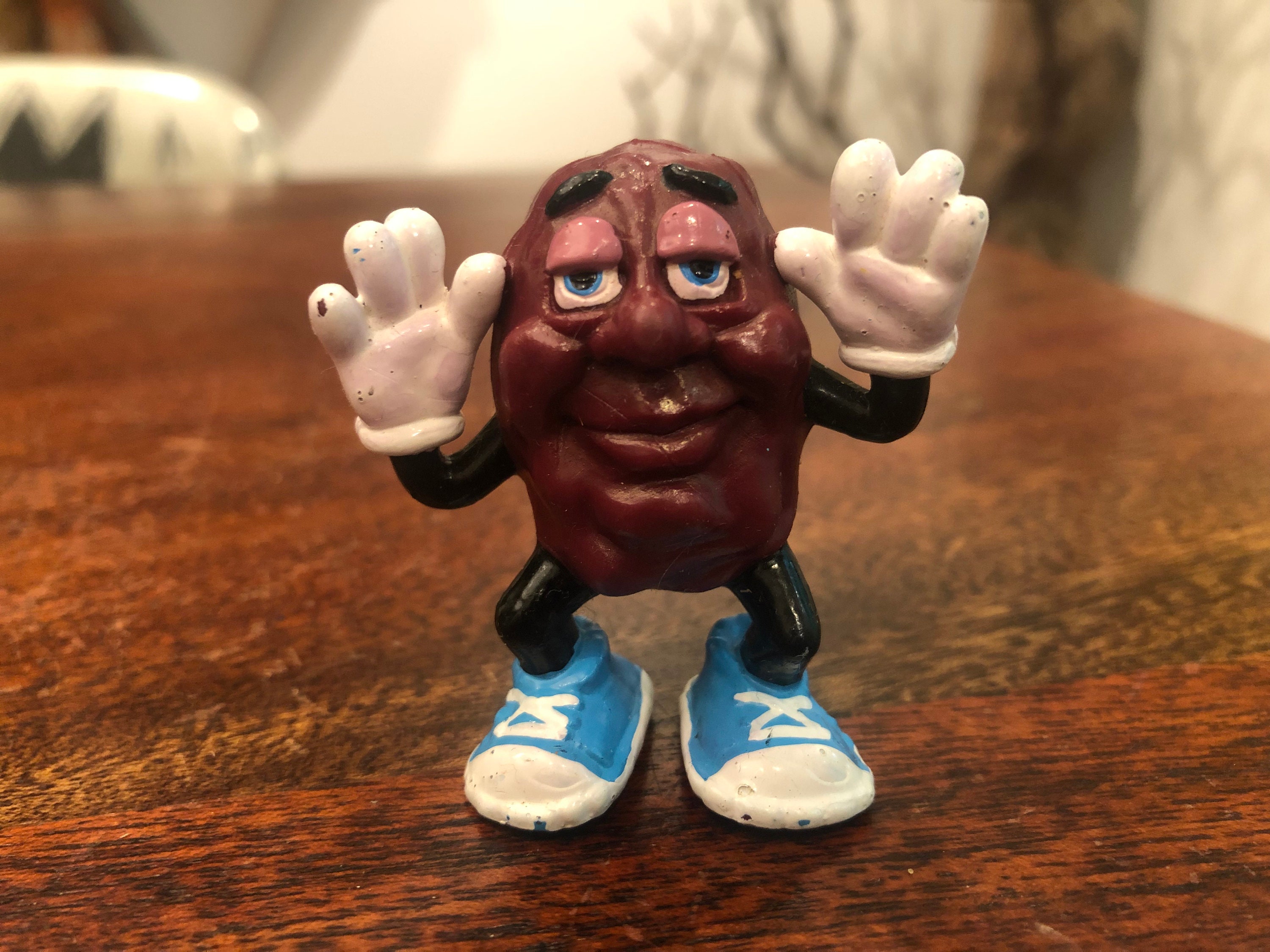 Vintage C. 1987 the Califorinia Raisins Hard Rubber California  