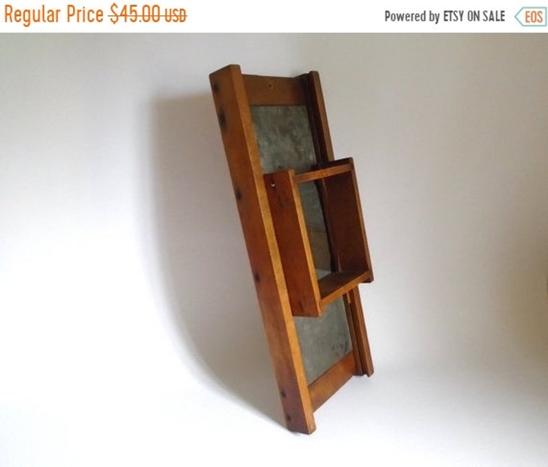 Sale Large Antique 2 Piece Wood /& Metal Food Cabbage Slicer