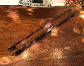 Antique Wooden Loom Tool - Vintage Weaving Tool