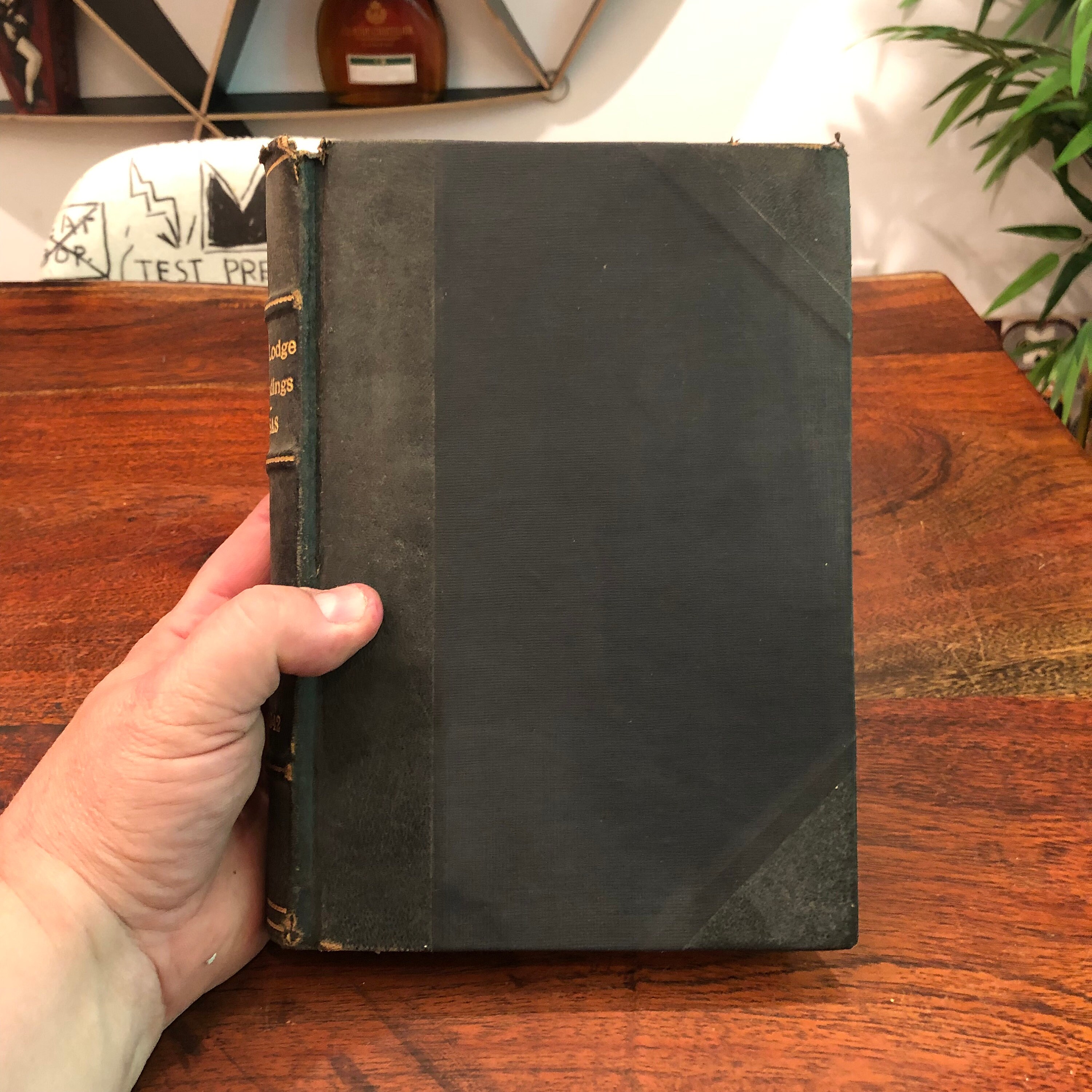 Vintage C. 1940 - 1942 Freemason's Grand Lodge Proceedings