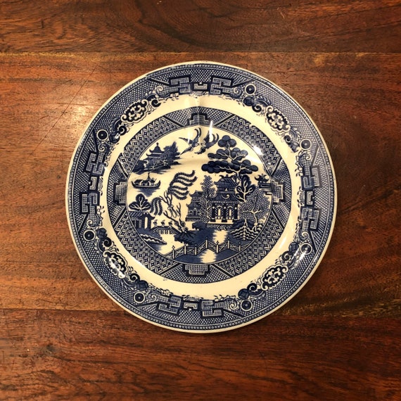 Old Willow Allertons Blue Willow China Allertons Blue England
