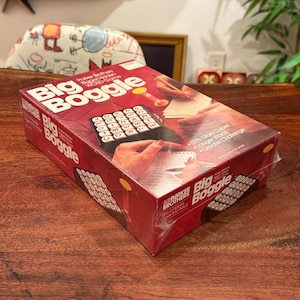 Juego de ortografía BIG BOGGLE de Parker Brothers, vintage, c. 1979, sin abrir y sellado, n.° 115, juego de mesa retro de los años 70 - Parker Bros. Game