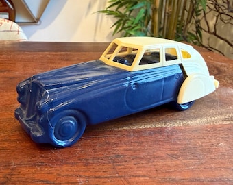 Vintage 1970er Jahre AVON 1933 Pierce-Arrow '33 After Shave Flasche - 70er Jahre Pierce Pfeil / Silberpfeil Aftershave Dekanter - Herren Vanity Toilettenartikel