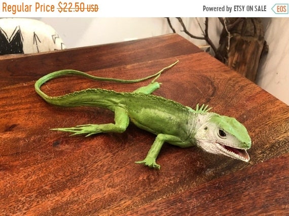 Lizard Figures Etsy