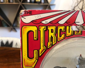 Vintage C. 1989 Circus Seals Flip Toy Game by Smethport