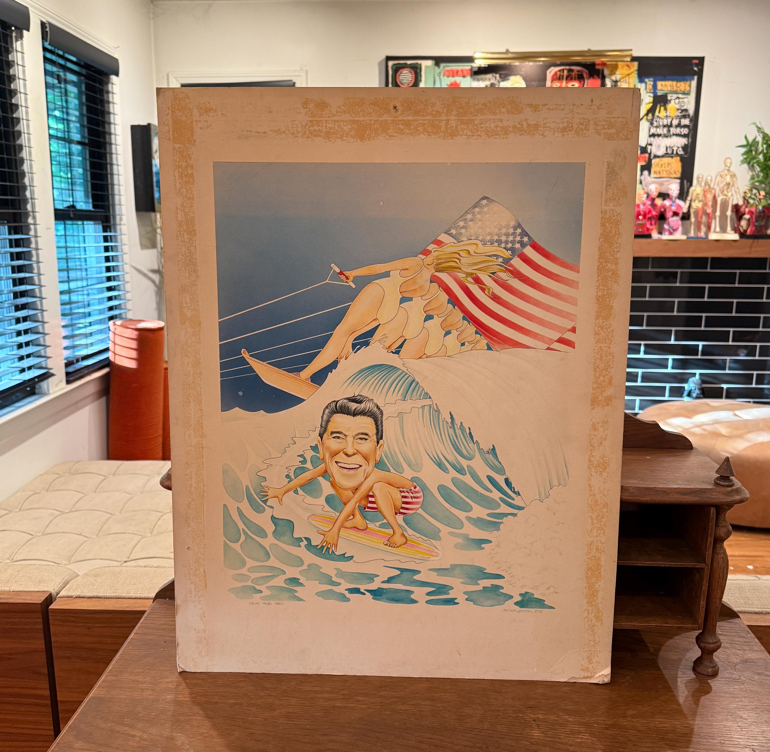 1980s Poster Surfing - Etsy