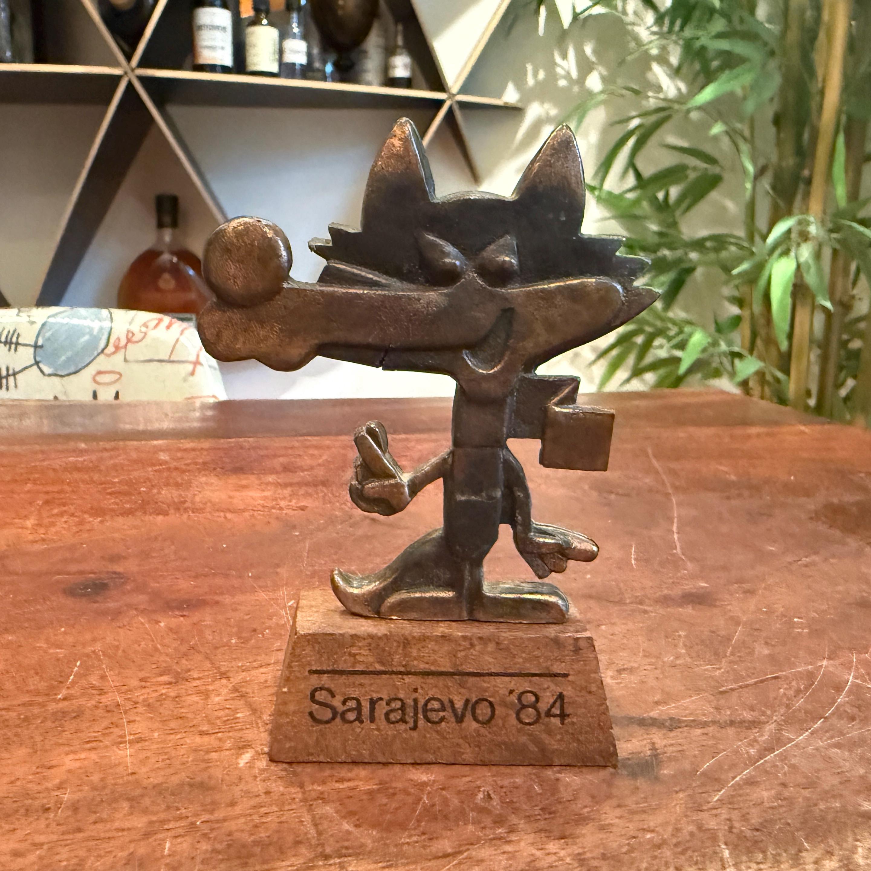 Vintage C. 1984 Sarajevo Yugoslavia Winter Olympics Vucko the