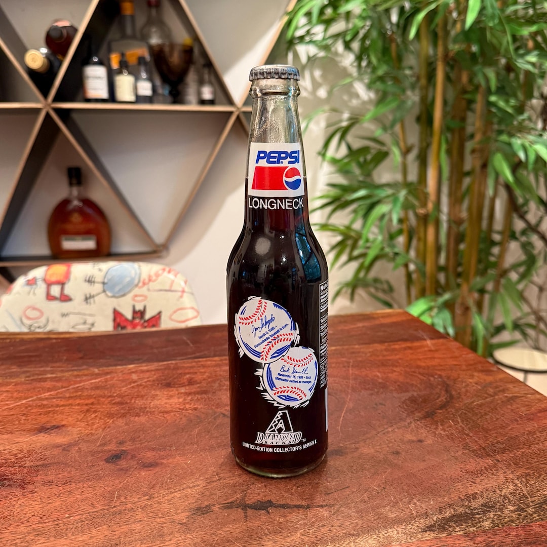 Vintage C. 1995 Pepsi Longneck Arizona Diamondbacks Baseball