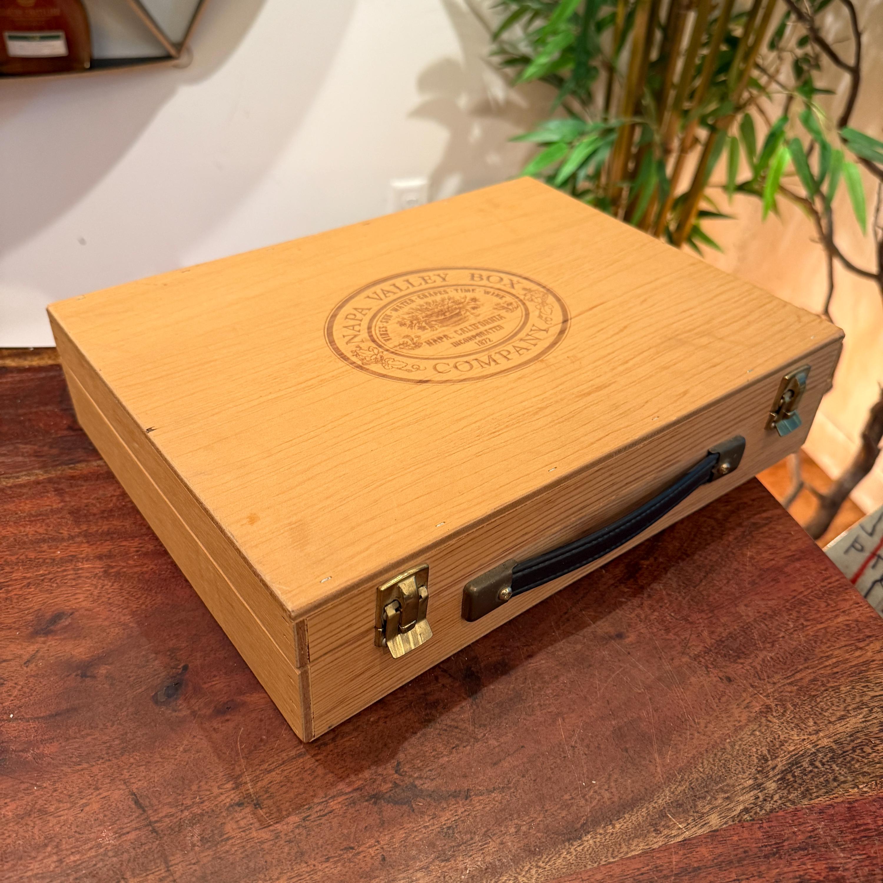 NAPA VALLEY cassette box Napa Valley Cassette 【公式通販】