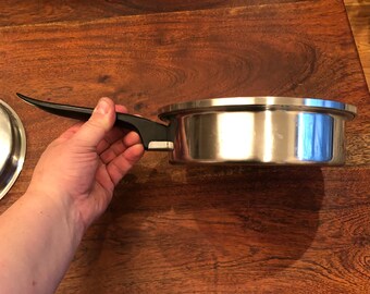 Mid Century Modern 1960's Stainless Steel 8.5