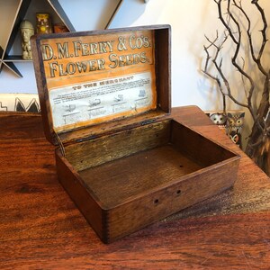 Personalised Gardener's Seed Box, Engraved Seed Packet Storage