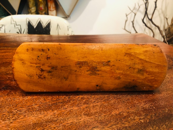 Mid Century Reflector-X Horse Hair Shoe Shine Brush - Vintage Shoe Shining Tool - Shoe Shine Equipment View 3