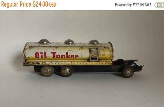 oil truck toy