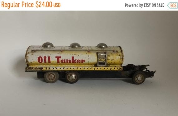 oil tanker toy truck