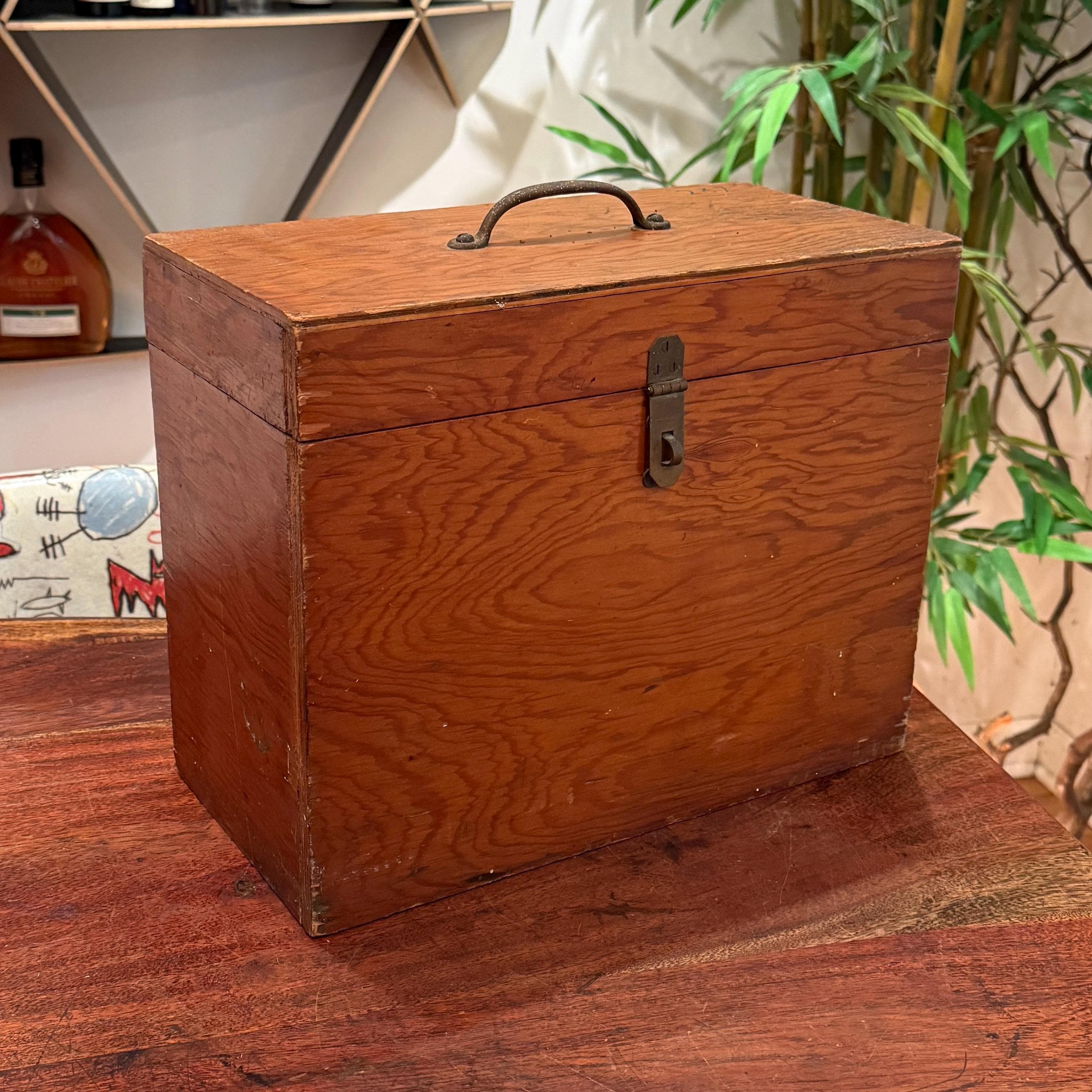 Mid Century Storage Box - Etsy