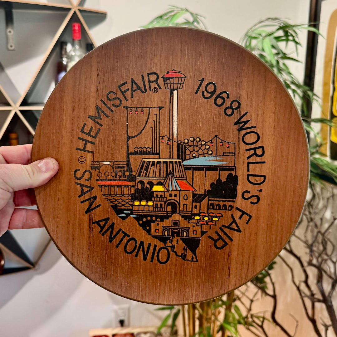 Mid Century Modern 1968 San Antonio Texas Hemisfair World's Fair
