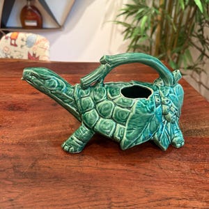 【展示品・中古】MODERNICA モダニカ バースツール グリーン② Vintage 1940's Nelson Mccoy USA Pottery Jade Green Turtle Watering
