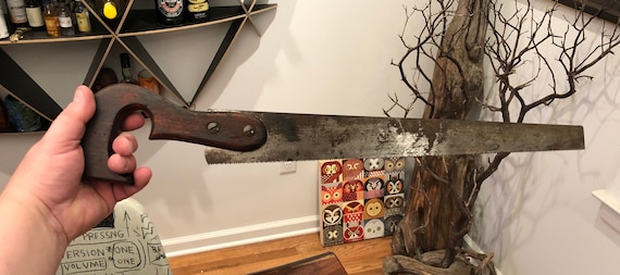 Antique wood saw deals