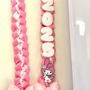 Graduate Lei 2025 Senior Lei Promotion Gift Lei Senior Lei Graduation Ribbon Lei