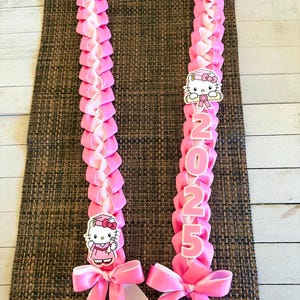 lei Graduate Lei 2025 Senior Leis Promotion Gift Lei Senior Lei Graduation Ribbon Leis