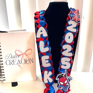 Graduate Lei 2025 Senior Lei Promotion Gift Lei Senior Lei Graduation Ribbon Lei