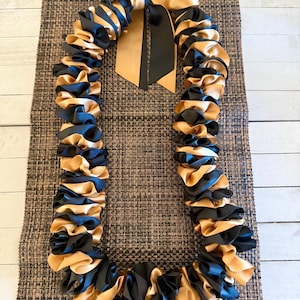 Graduate Lei 2025 Senior Lei Promotion Gift Lei Senior Lei Graduation Ribbon Lei