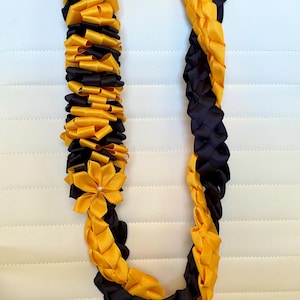 Graduate Lei 2025 Senior Lei Promotion Gift Lei Senior Lei Graduation Ribbon Lei
