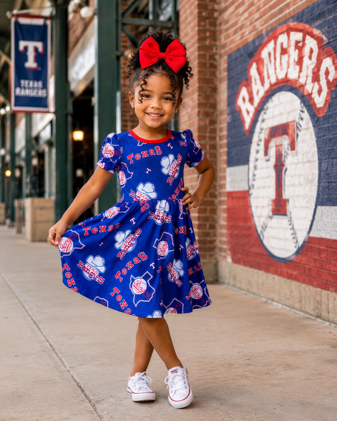texas rangers jersey dress Texas Rangers Dog Pet Pink Too Cute Squad Jersey Tee Dress