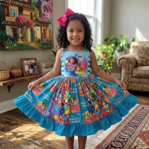 encanto birthday party dress Encanto dress Large