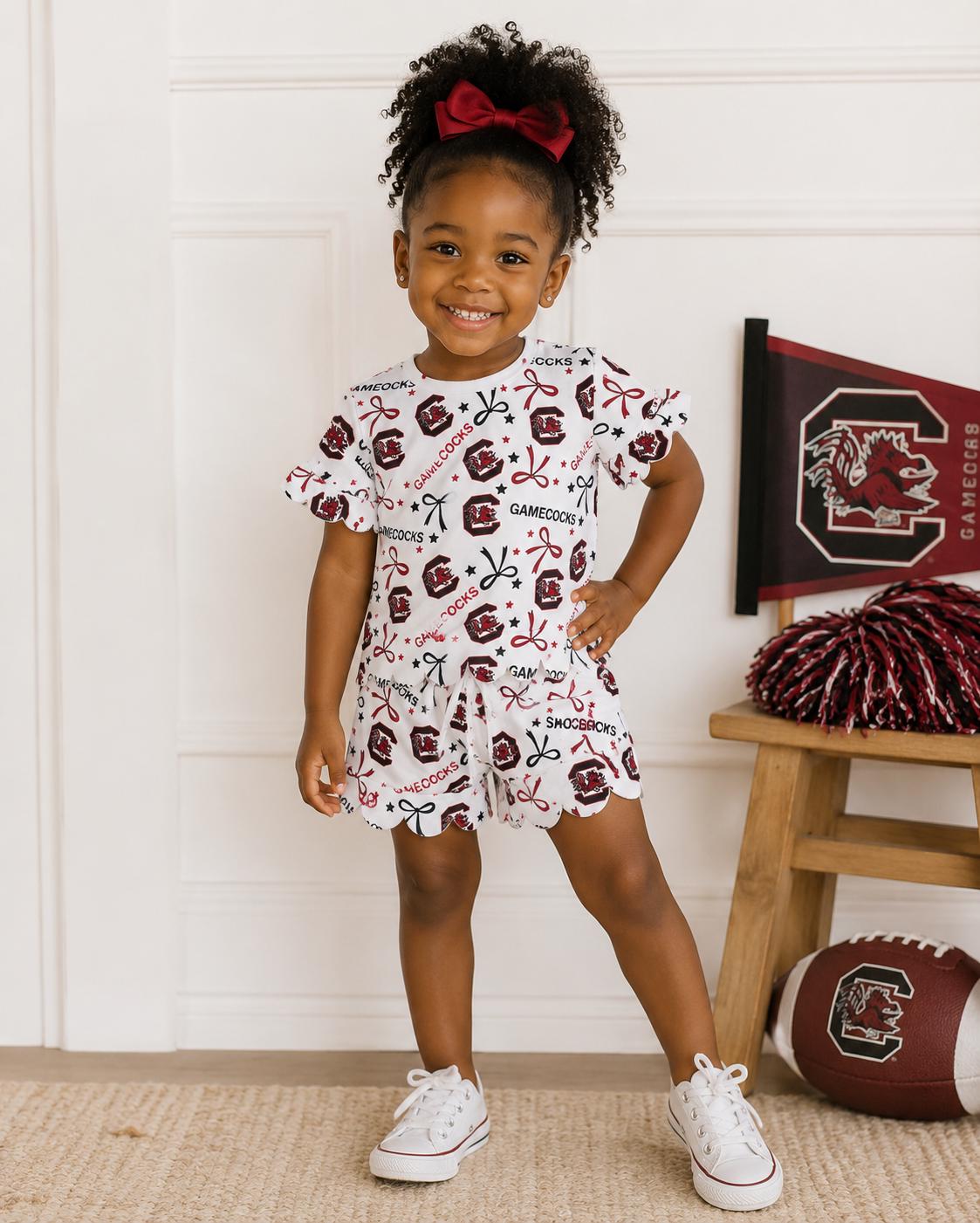 gamecock jersey dress Cheerleader Outfit Sherri Hill 58306