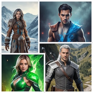 10 Personalized Game Avatar from Photo | Personalized Gamer Profile Picture PFP Pack | Gift for Gamers, Twitch & Discord