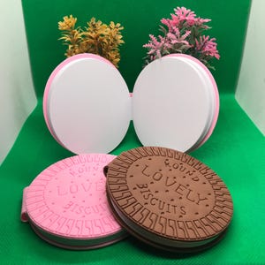 Diario de bolsillo y cuaderno de dibujo con aroma a galleta redonda: el regalo perfecto / Diario de escritura divertido y portátil para niños