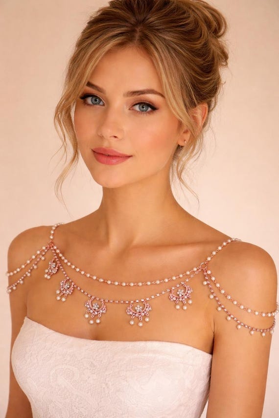 jewellery for rose gold dress Wedding Bridal Sash Vintage Style Rose Gold Dress Brooch Pin Jewelry
