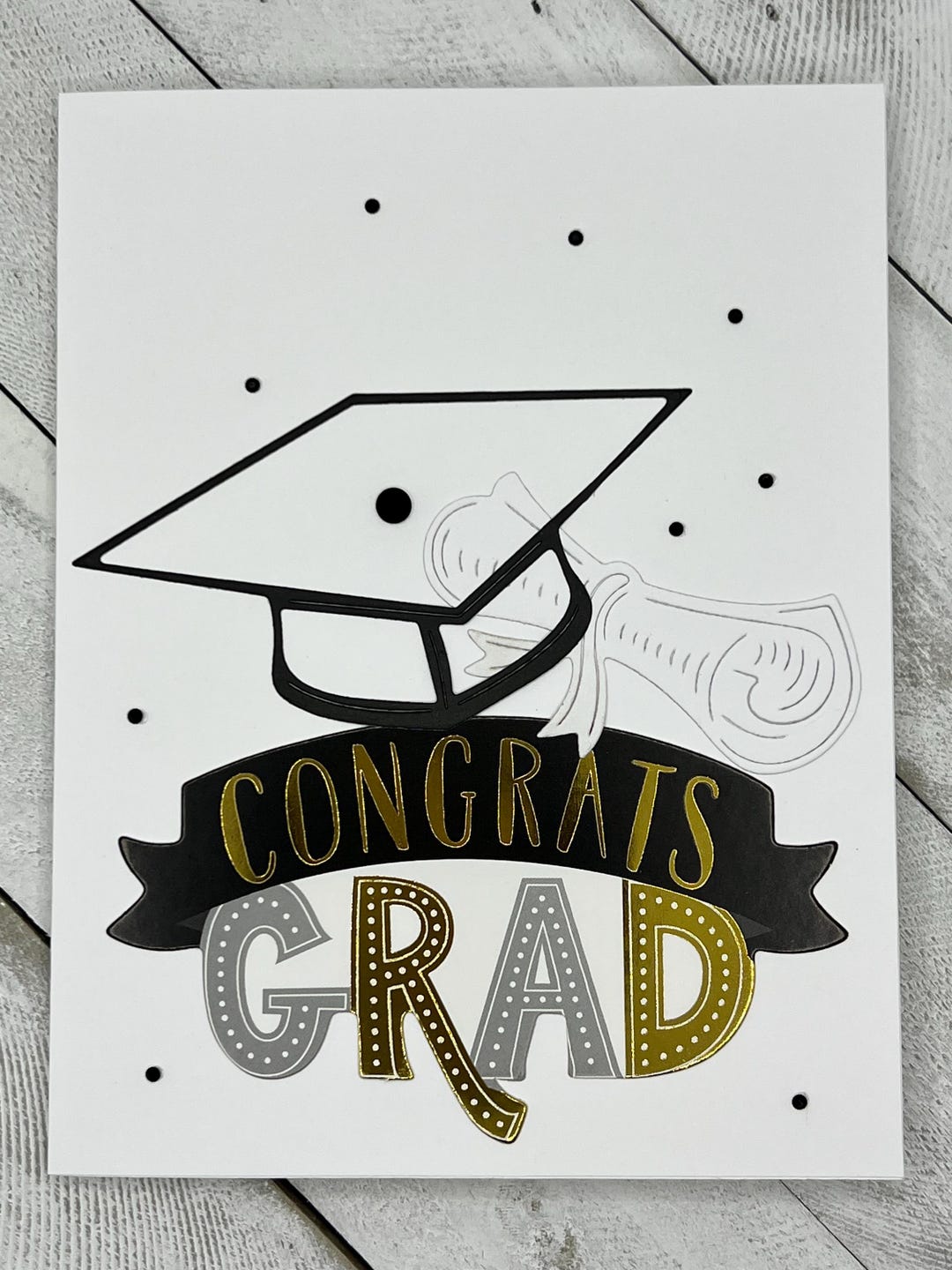 Handmade Graduation Card, Congrats Grad Card - Etsy