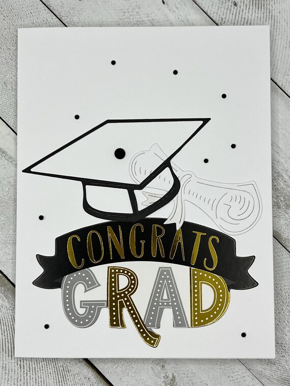 homemade graduation cards congrats grad Grad, Themed DIY Card Making Kit, graduation craft  Crop-A-Latte youre turtally awesome! Handmade Graduation Card, Congrats Grad