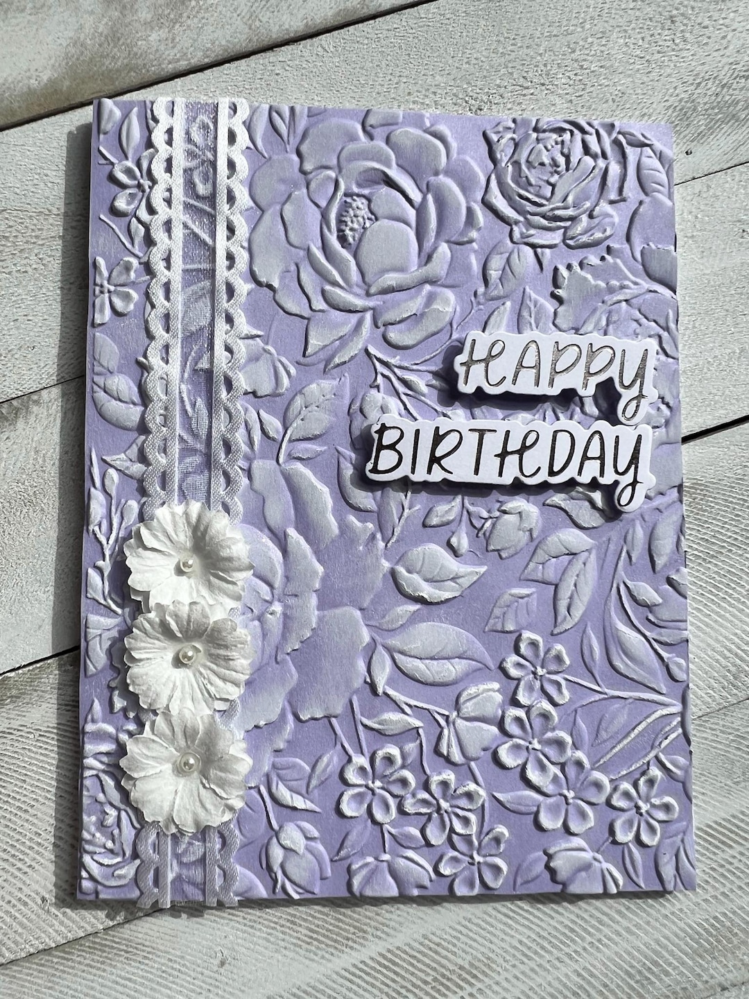 Handmade Happy Birthday Card - Etsy
