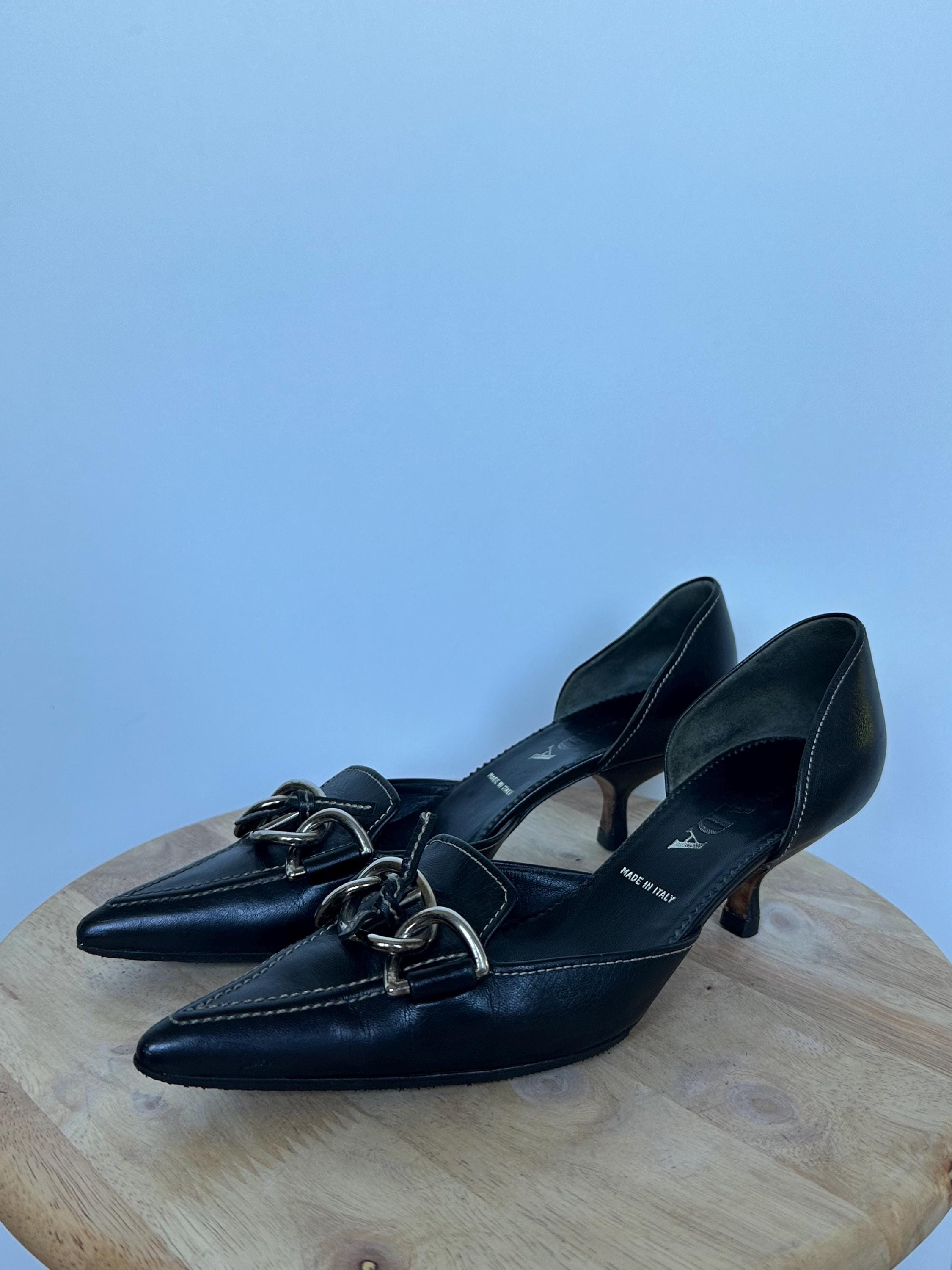 PRADA プラダ vintage フラットシューズ org.jpg