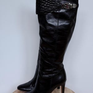 Gucci Leather riding boots