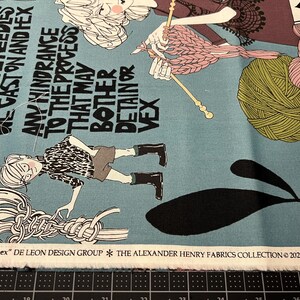 Alexander Henry Ghastlie Hex Fabric - Etsy