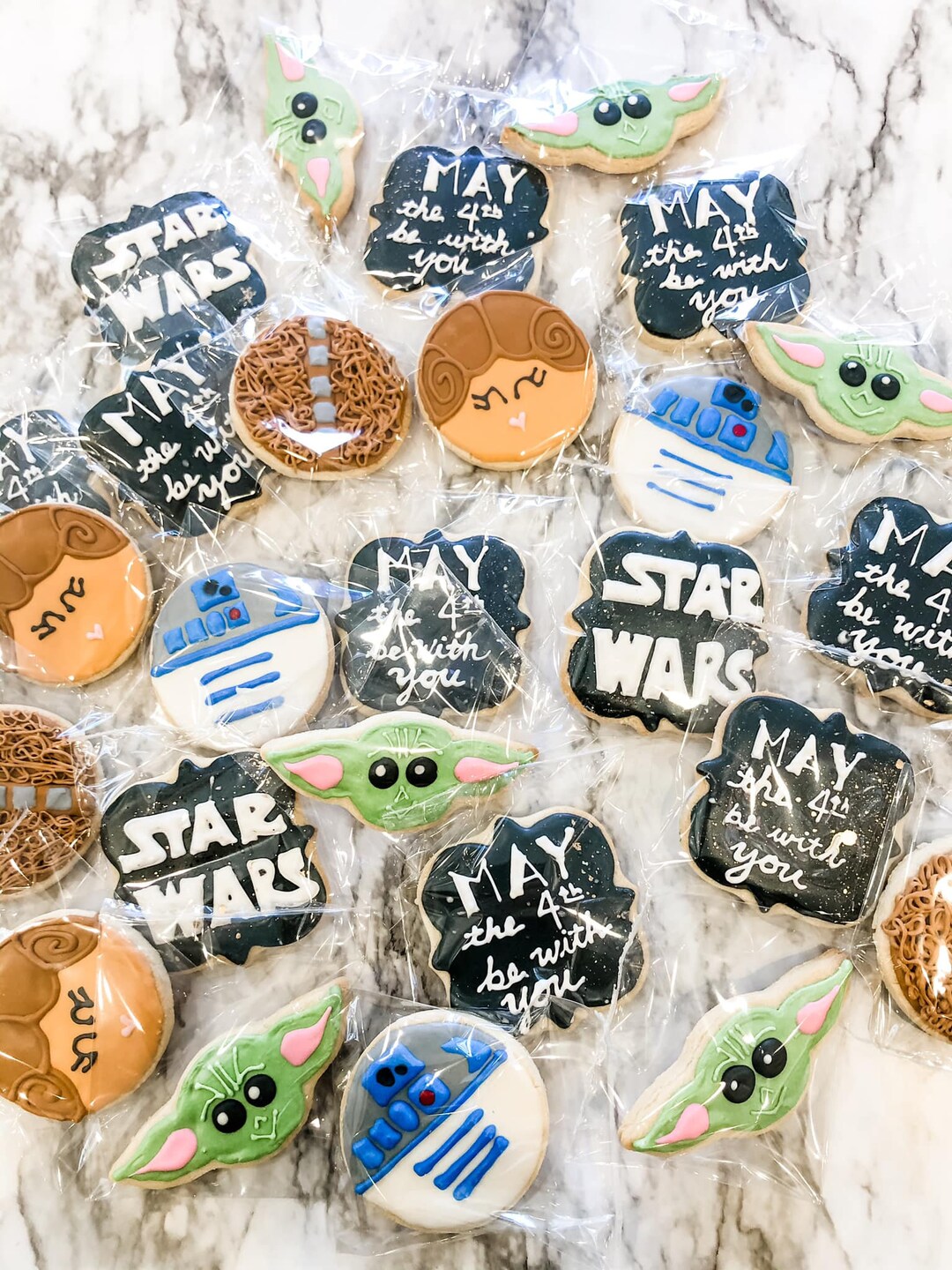 Custom Cookies STAR WARS Sugar Cookies the Force Jedi Etsy