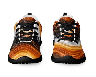 Bear Pride Swirl - Zapatillas deportivas para hombre. Diseño de Jasper Kingsley.